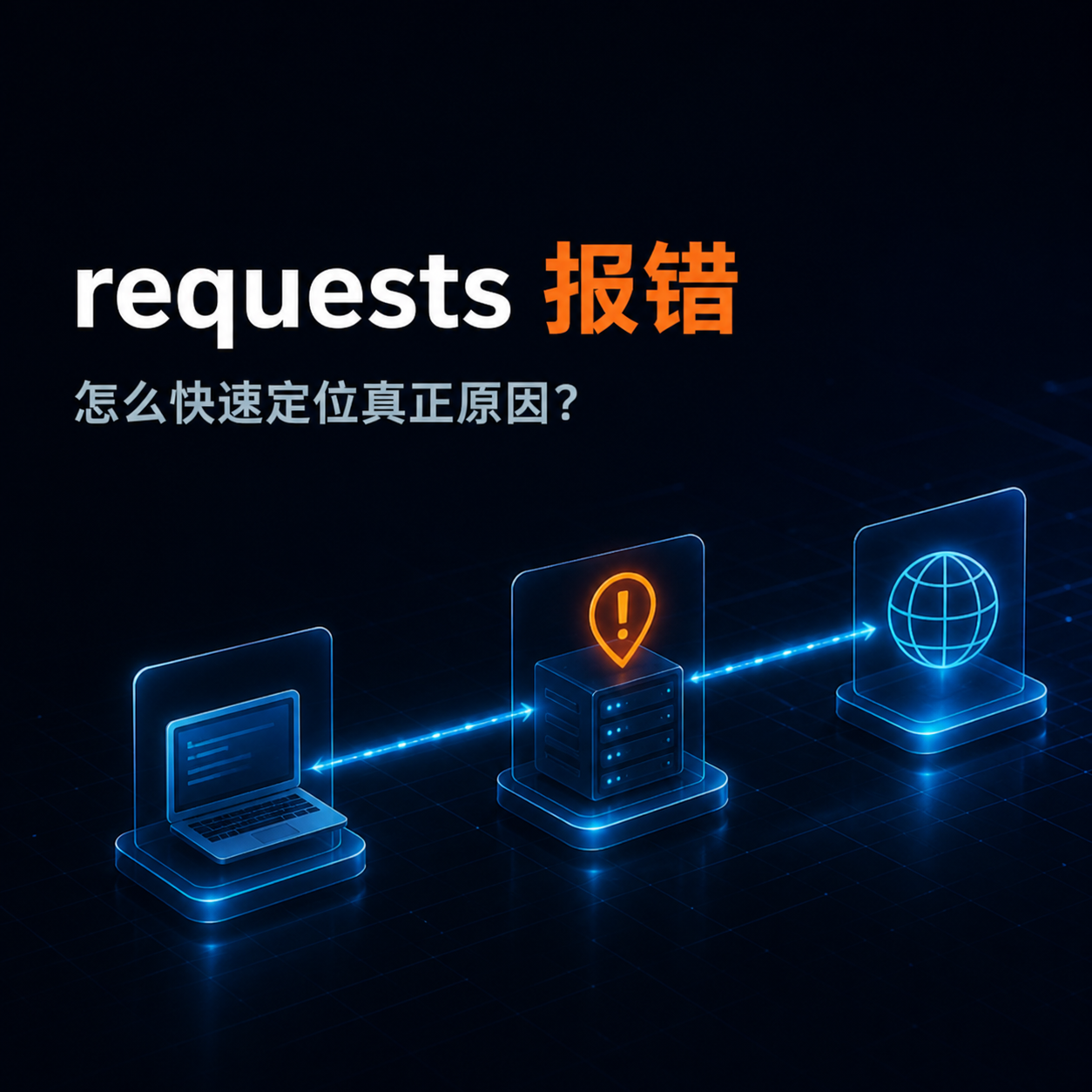 requests 报 ProxyError: Cannot connect to proxy，怎么快速定位真正原因？