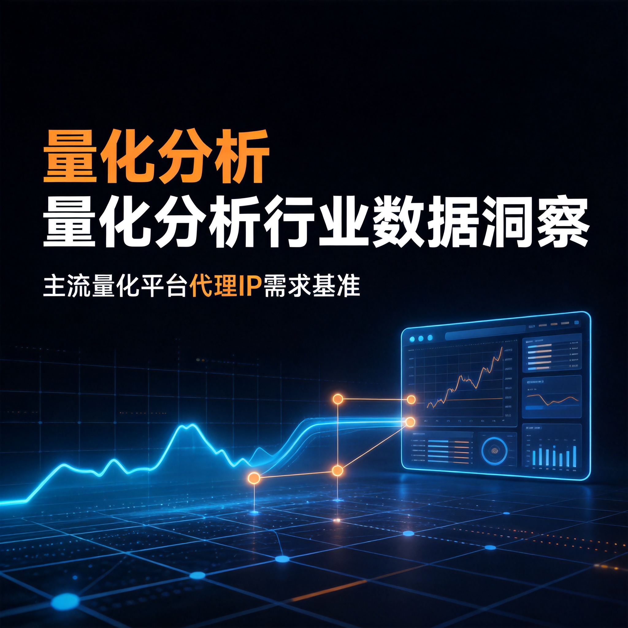 量化分析行业数据洞察：主流量化平台代理IP需求基准