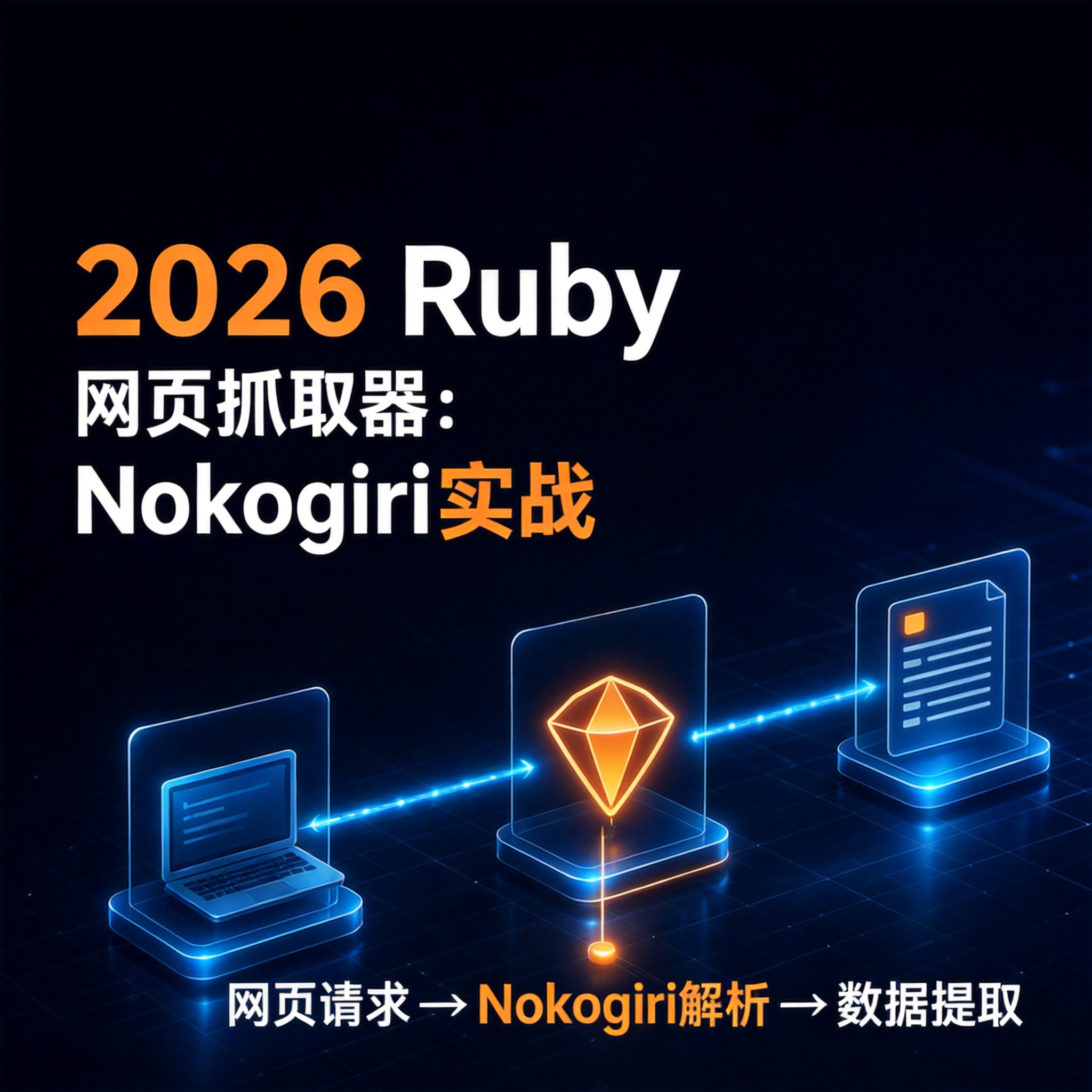 2026 Ruby网页抓取器：Nokogiri实战