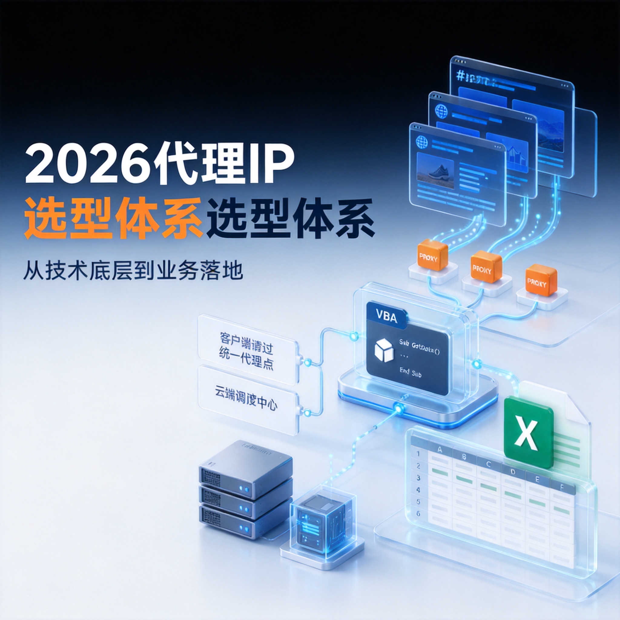 2026代理IP原理与选型体系：从技术底层到业务落地