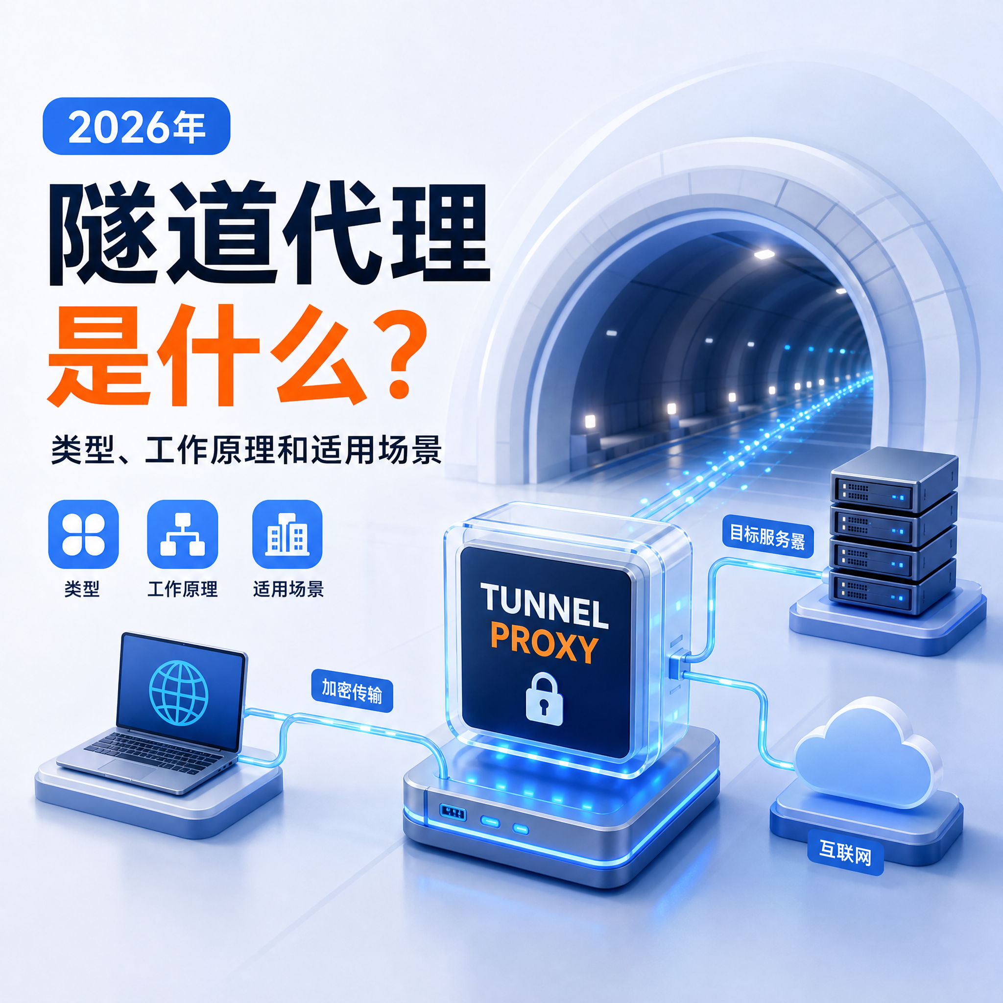 2026年隧道代理是什么？类型、工作原理和适用场景