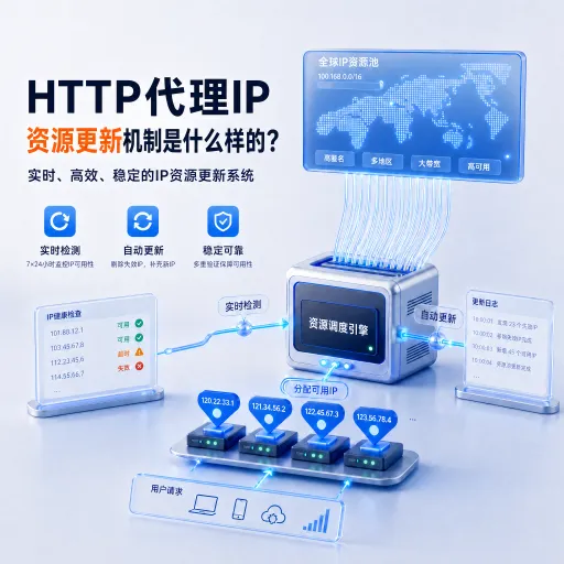 HTTP代理IP资源更新机制是什么样的？