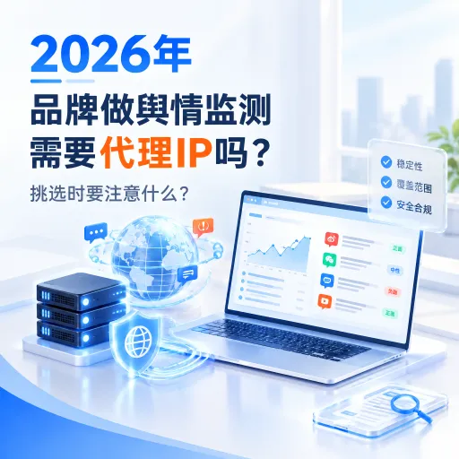 2026年品牌做舆情监测需要代理IP吗？挑选时要注意什么？
