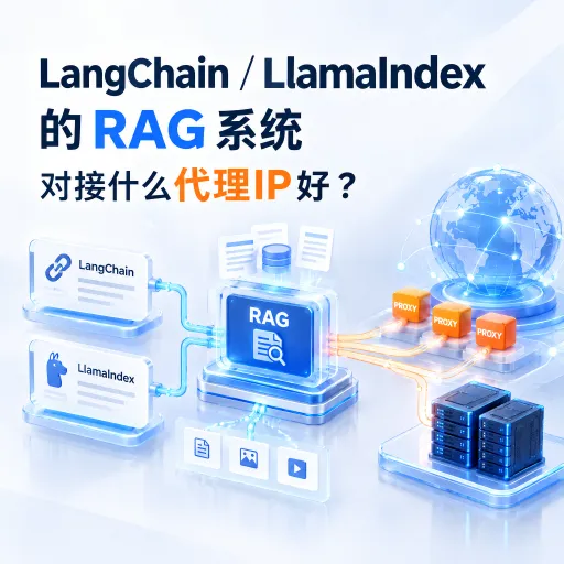 LangChain/LlamaIndex的RAG系统对接什么代理IP好？