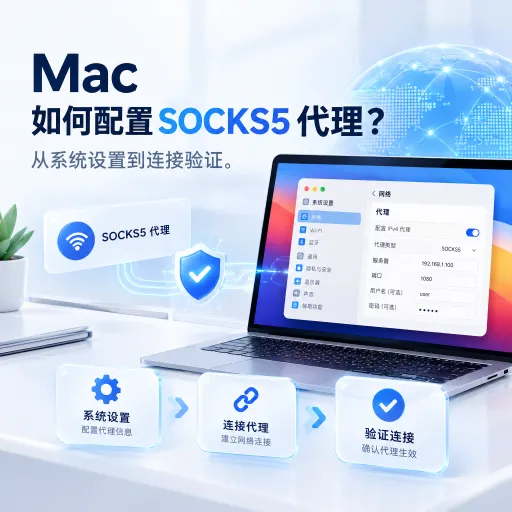 Mac 如何配置 SOCKS5 代理？从系统设置到连接验证