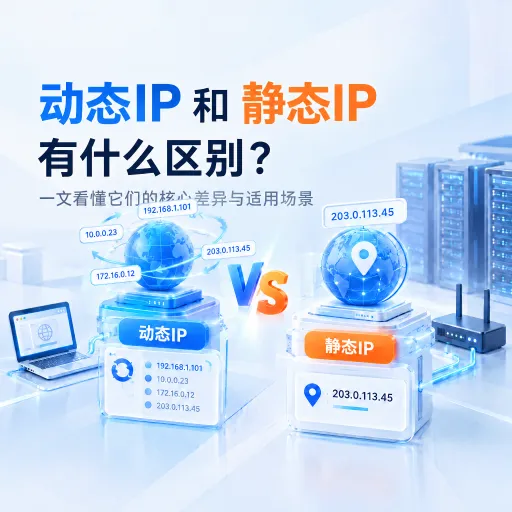动态IP和静态IP有什么区别？原理、场景与选择方法全面解读