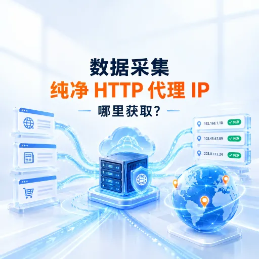 数据采集时，纯净HTTP代理IP哪里获取？判定标准是什么？