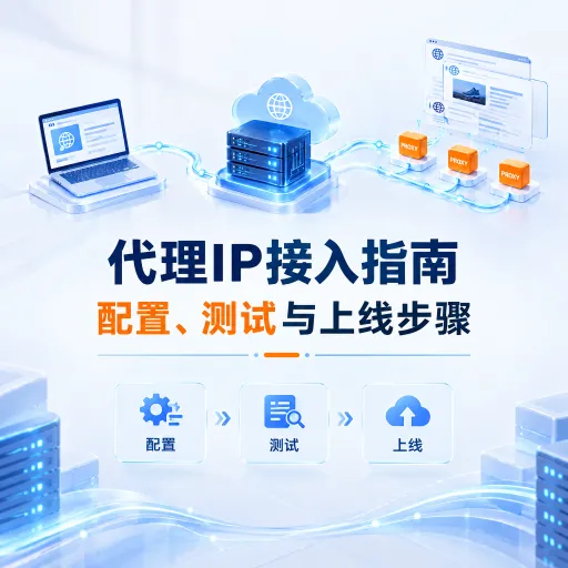 代理IP接入指南：配置、测试与上线步骤