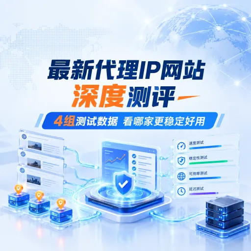 最新代理IP网站深度测评：4组测试数据看哪家更稳定好用？